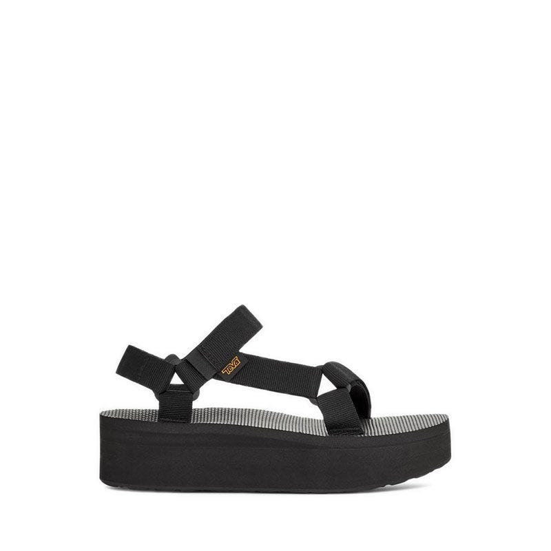 Flatform Universal Women's Walking Sandal - Black