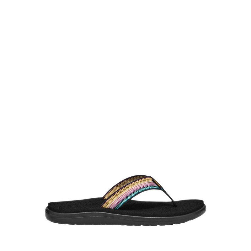 Voya Flip Women's Casual Shoes - Antiguous Black Multi