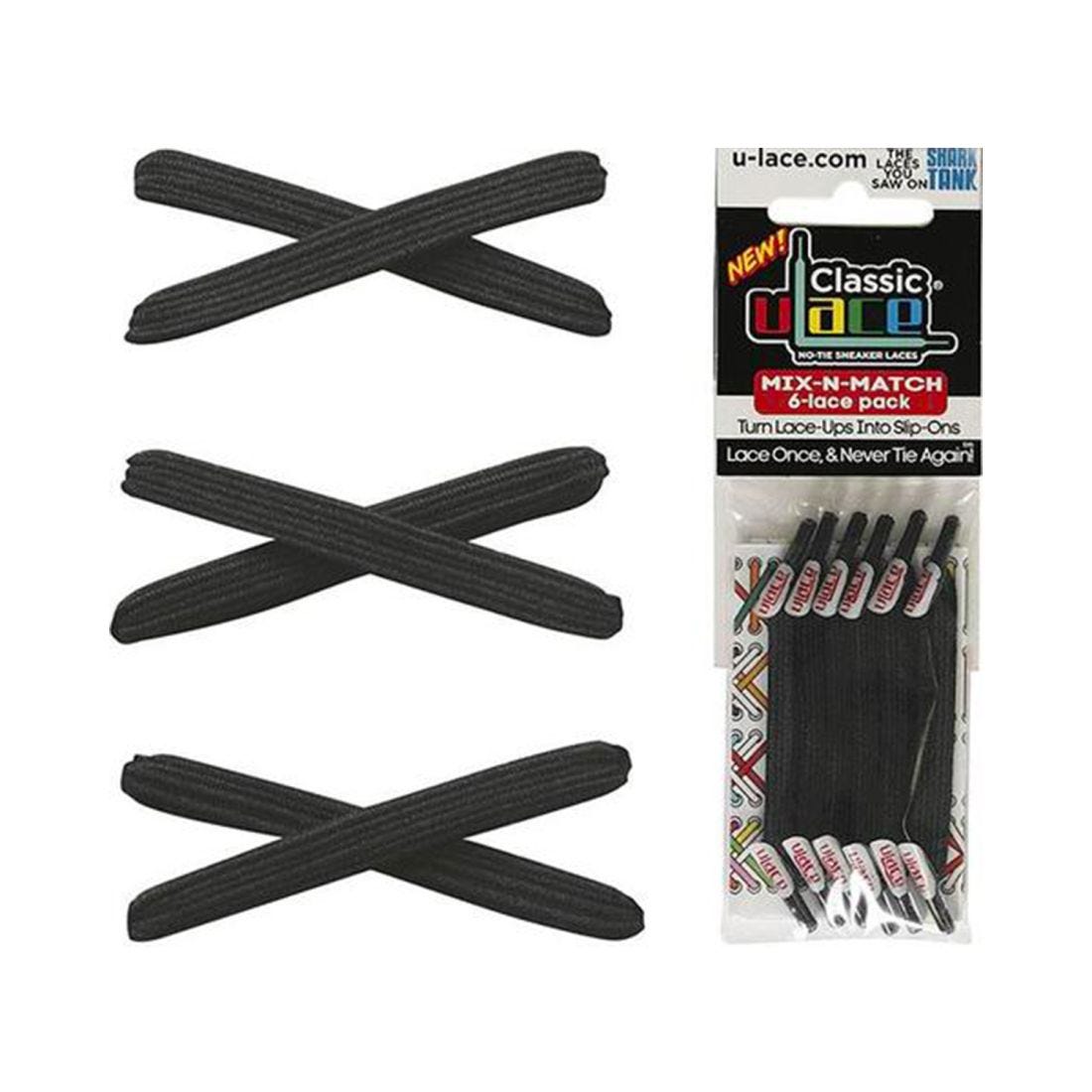 2016 Mix-n-Match Unisex Shoe Lace - Black
