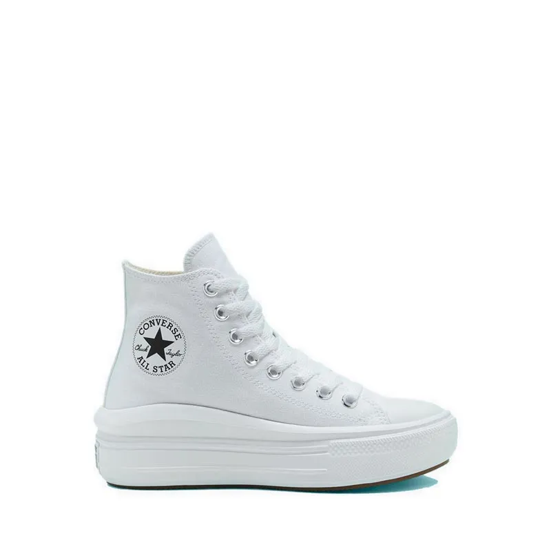 Chuck Taylor All Star Move Platform Women's Sneakers - White/Natural Ivory/Black