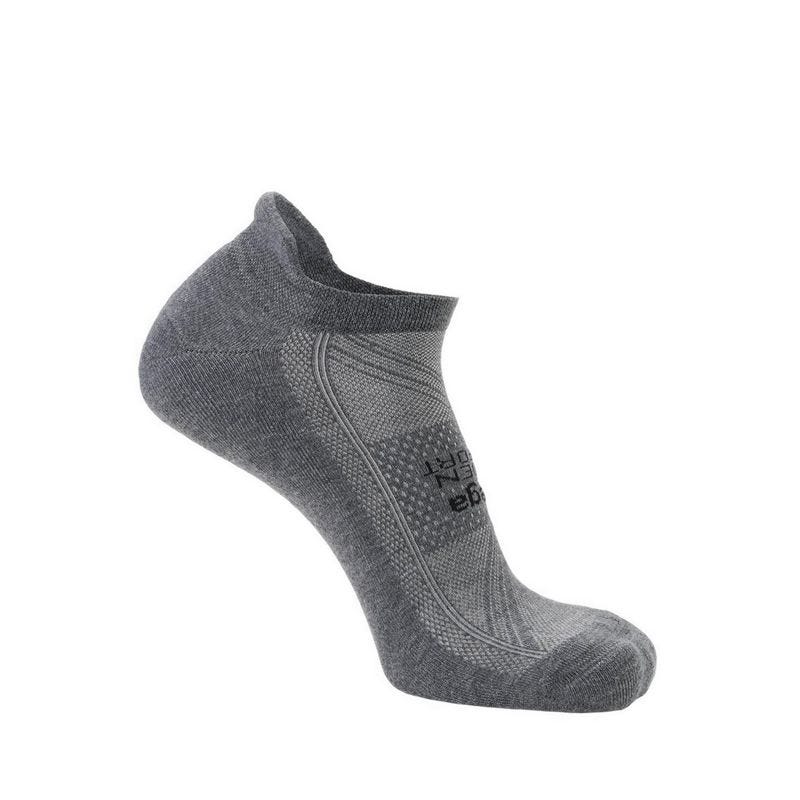 Balega Hidden Comfort No Show Charcoal - Large