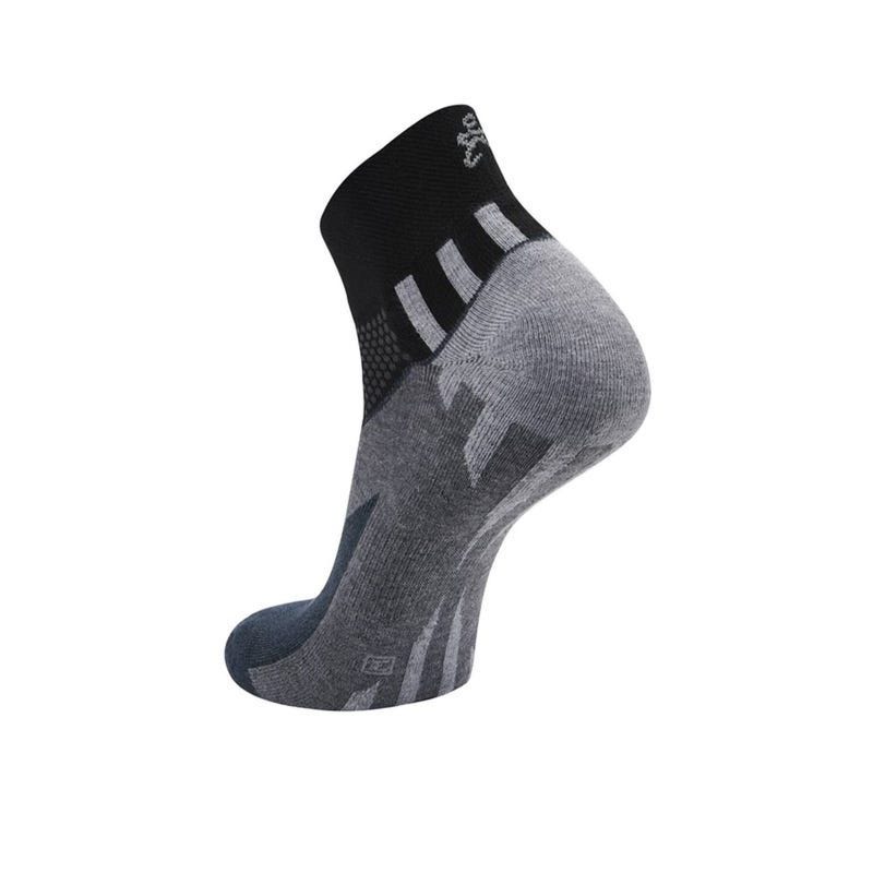 Balega Enduro V-Techquarter  Black / Charcoal - Medium