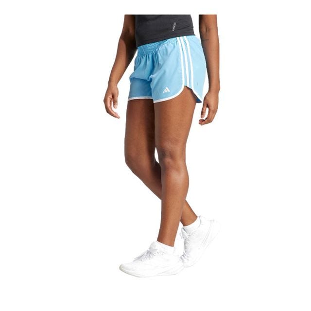 adidas Marathon 20 Women's Running Shorts - Semi Blue Burst
