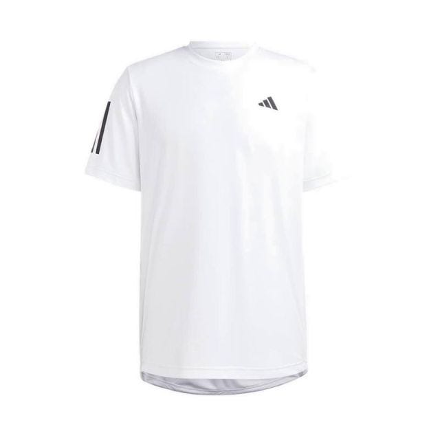 Adidas Club Men's 3-Stripes Tennis T-Shirt - White