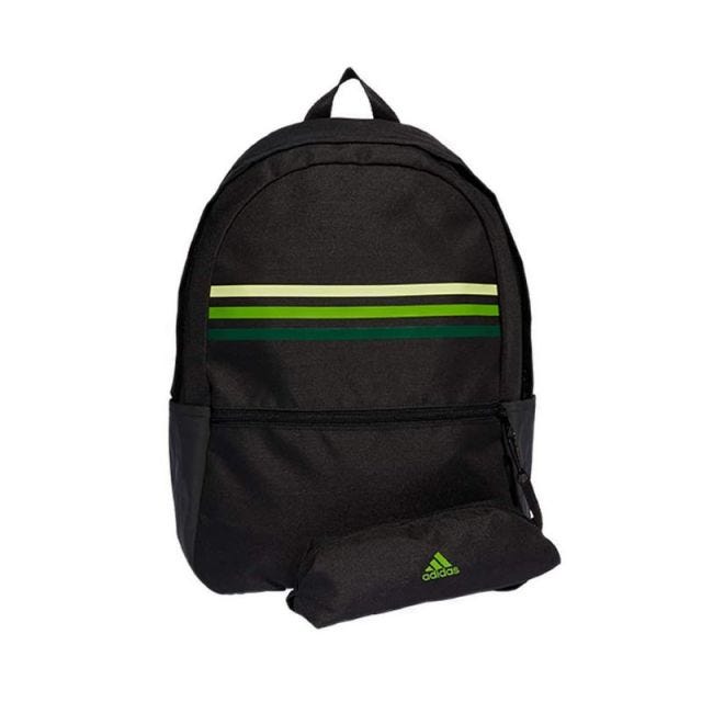 Adidas Classic Horizontal 3-Stripes Unisex Backpack - Black