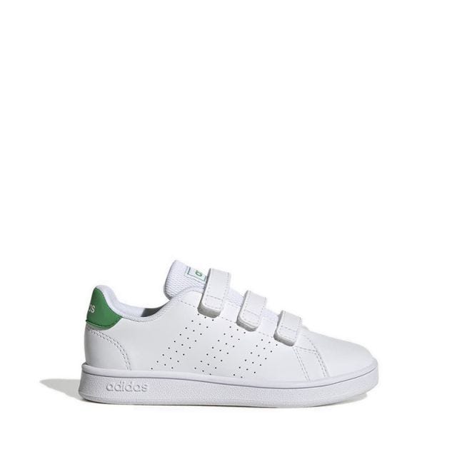 adidas Advantage CF Hook-and-Loop Kids Sneakers - Ftwr White