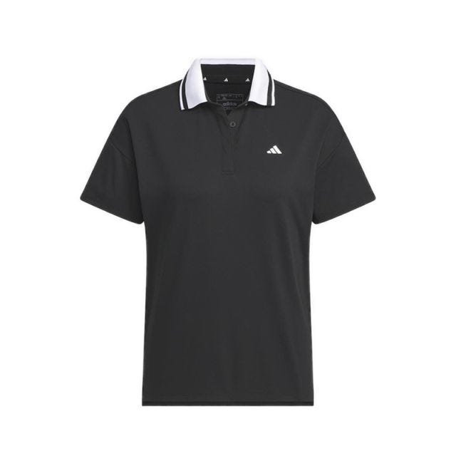 Loose Fit Polo Women's - Black