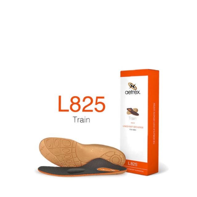Lynco Train Orthotics L825 Men's Insole - Orange