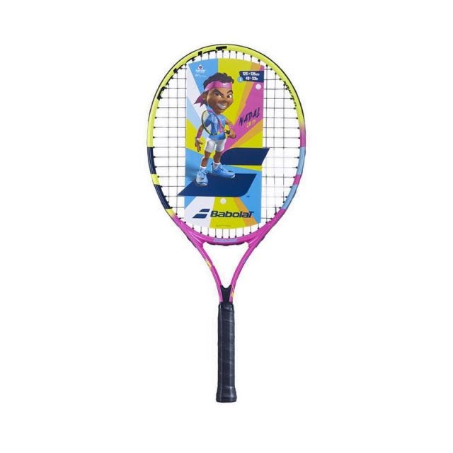 Nadal Junior 23 Strung Tennis Racket - Yellow