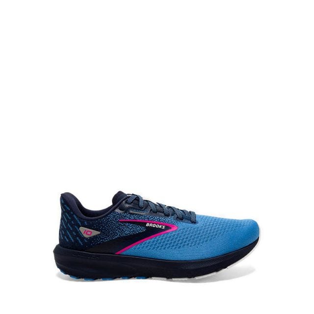 Brooks Launch 10 Women's Running Shoes - Peacoat/Marina Blue/Pink Glo