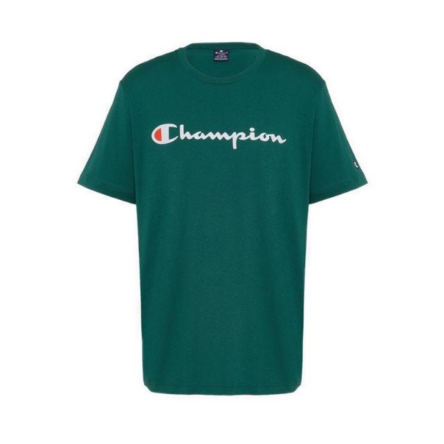 Men's Crewneck T-Shirt - Dark Green