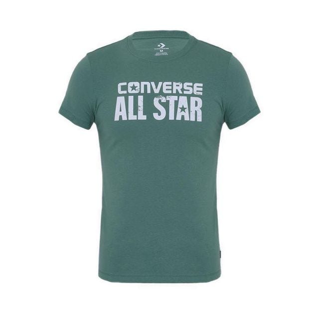 Converse Women's T-Shirt - CONX4WT102GR - Green