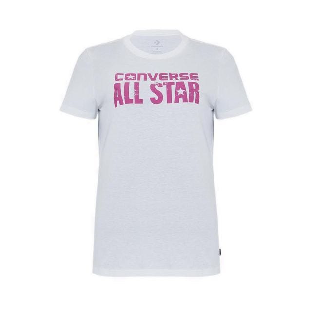 Converse Women's T-Shirt - CONX4WT102KH - Khaki