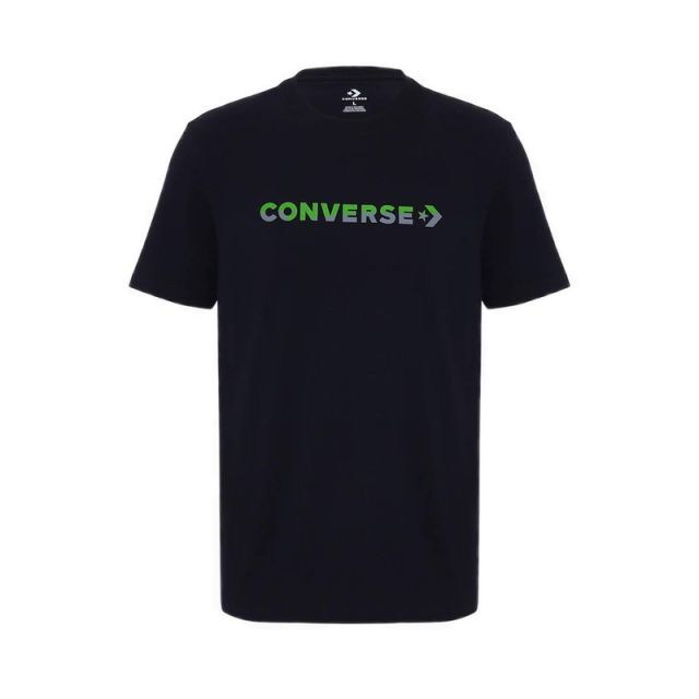 Converse Men's T-Shirt - CONXLZ4101BC - Black