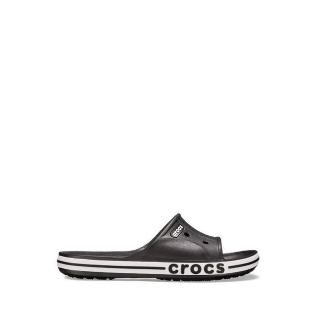 Crocs Bayaband Unisex Slide - Black/White