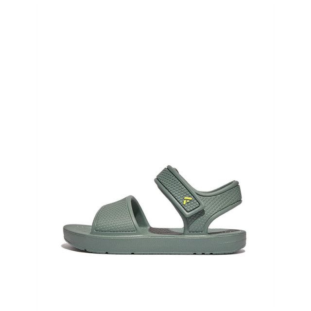 Fitflop Iqushion Kids Toddler ErGOnomic Back-Strap Sandals FP8-A72- Greystone
