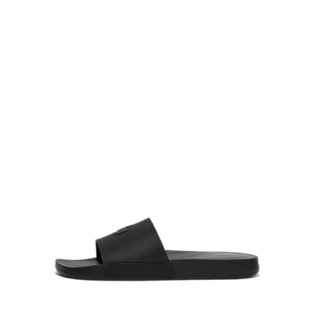 Fitflop iQUSHION SLIDES EQ4-090 Men's Sandals - All Black