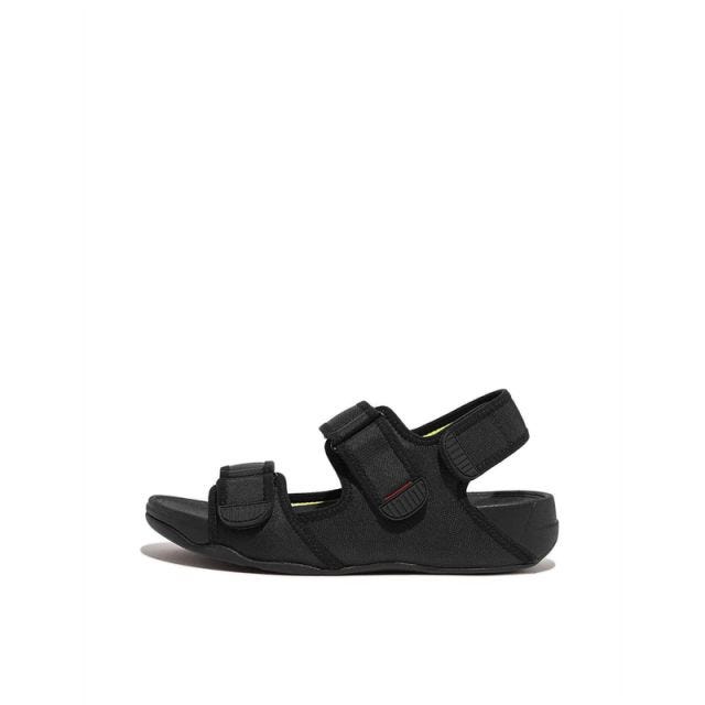 Fitflop GOgh Moc Men's Water-Resisant Back-Strap Sandals GT5-001- Black