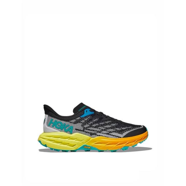 Hoka Speedgoat 5 Women's Running Shoes - Black/Evening Primrose