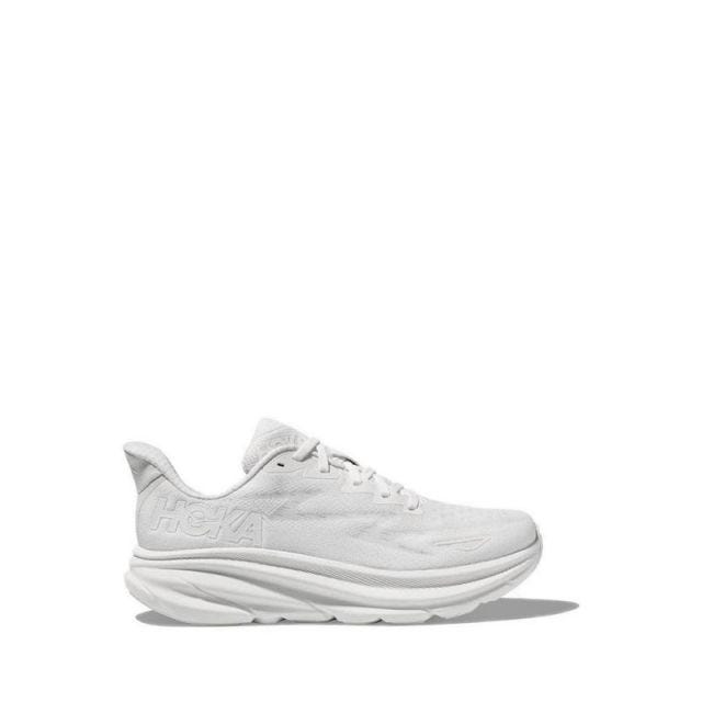 Hoka Clifton 9 Men's Running Shoes - White/White