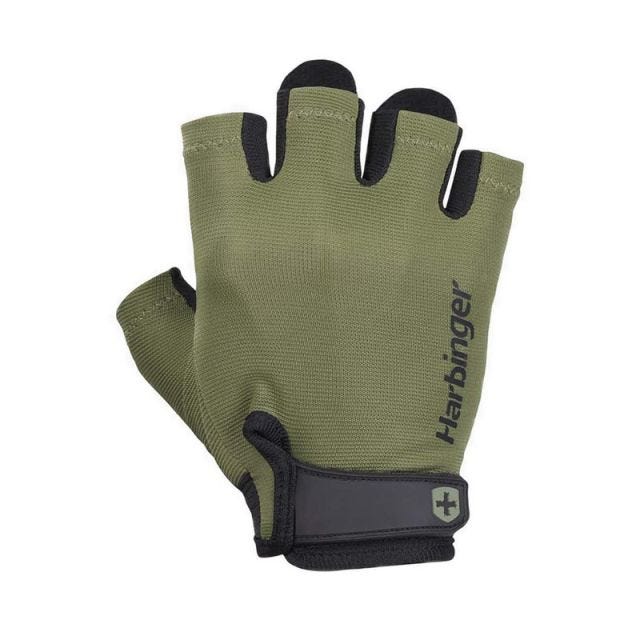 Harbinger Unisex Power Gloves 2.0 Green - Medium