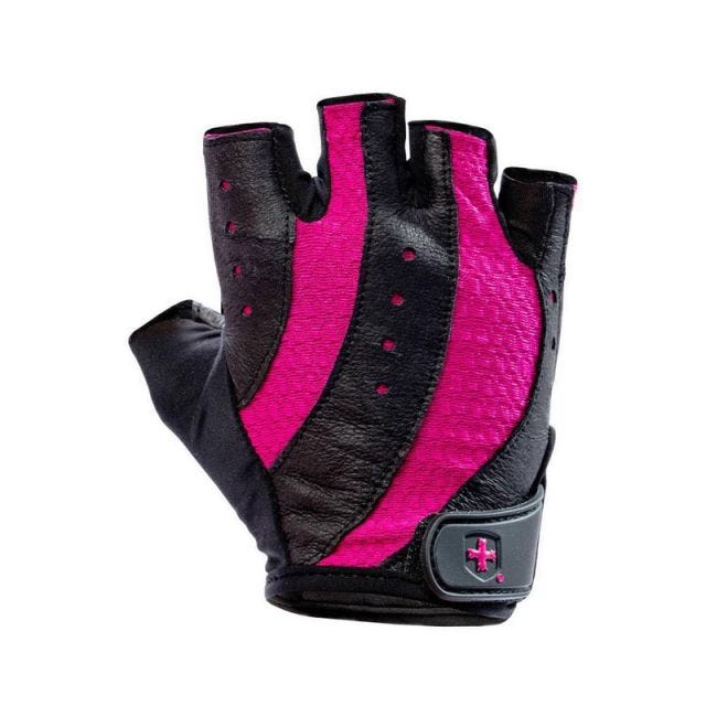 Harbinger Women's Pro Glove - Black / Pink (Large)