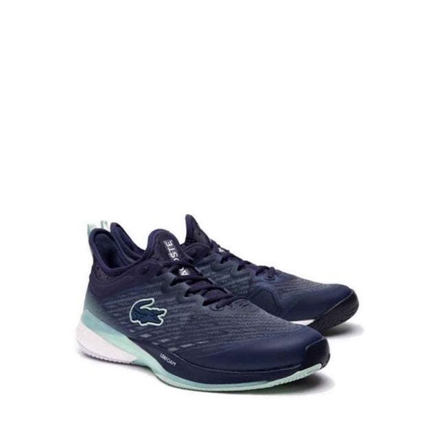 Lacoste Men's AG-LT23 Lite Textile Tennis Shoes - Navy