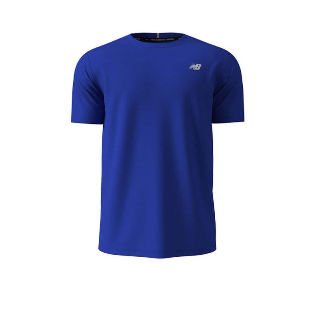 New Balance Core Run Short Sleeve Men's T-shirt - Blue