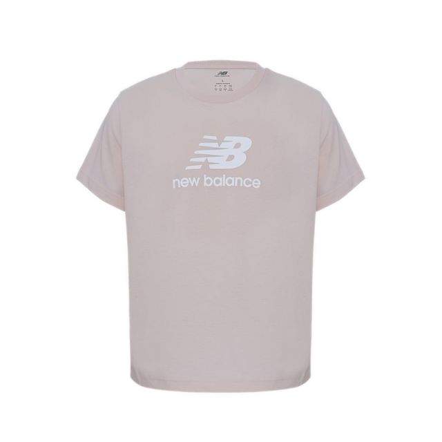 Jersey Stacked Logo Women's T-Shirt - Pink