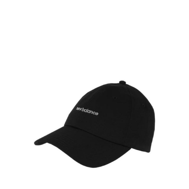 New Balance Unisex NB Linear Logo Hat - BLACK (001)