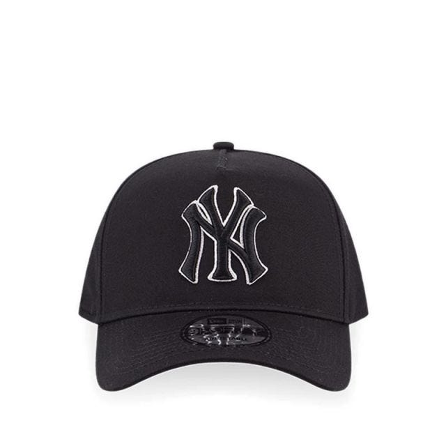 NEW ERA 940AF STENCIL NEYYAN BLACK MEN'S CAPS - BLACK