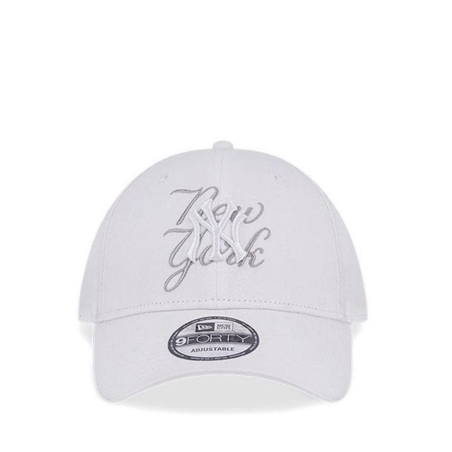 NEW ERA 940 OVERLAP NEYYAN  MEN'S CAPS - WHITE