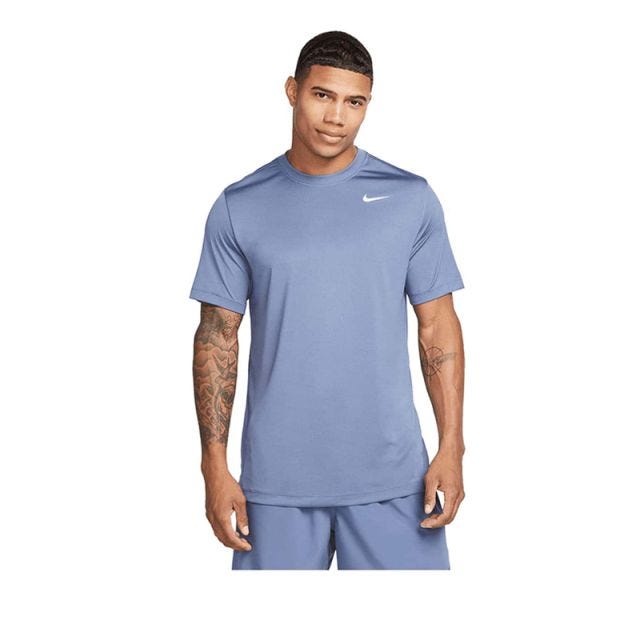 Nike Dri-FIT Men's Fitness T-Shirt - Blue