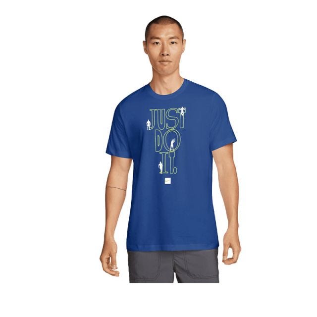 Men's Fitness T-Shirt - Blue