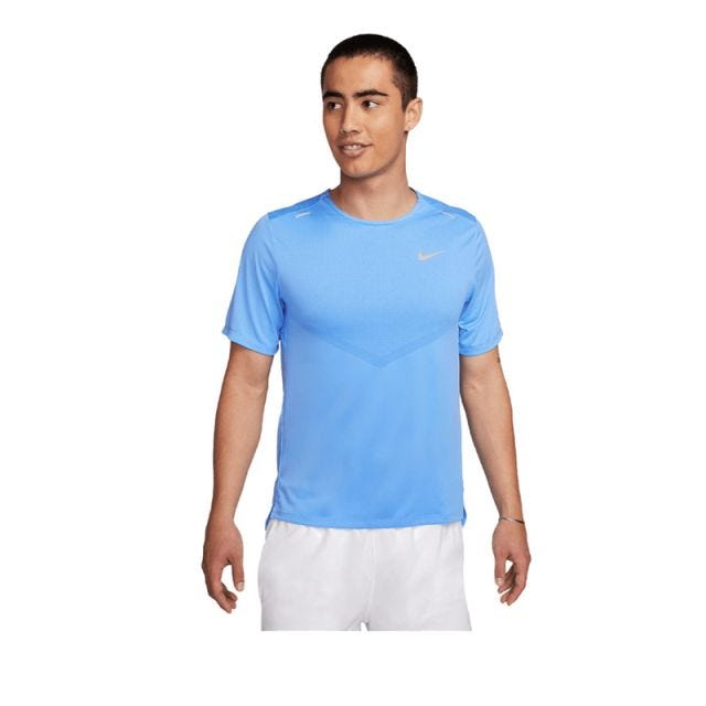 Nike Dri-FIT Rise 365 Men's Short-Sleeve Running Top - Blue