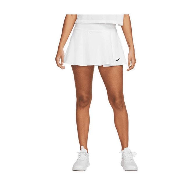 Court Dri-FIT Victory Women's Flouncy Tennis Skirt - White
