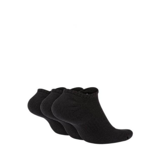 Nike Everyday Cushioned  Training No-Show Socks (3 Pairs) - BLACK