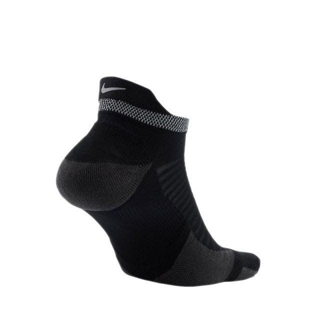 Nike Spark Cushioned No-Show Running Socks - Black