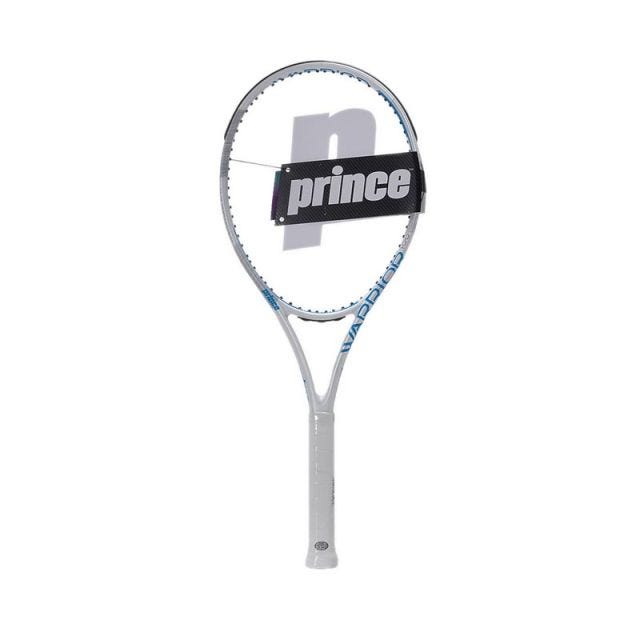 Warrior 100 300G Unstrung Tennis Racket - White/Blue