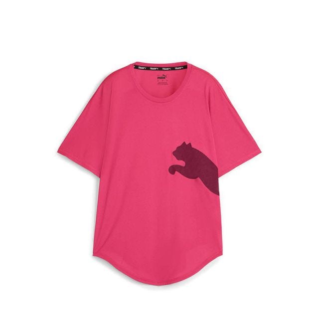 Puma Train All Day Big Cat Tee Women's T-Shirt - Pink