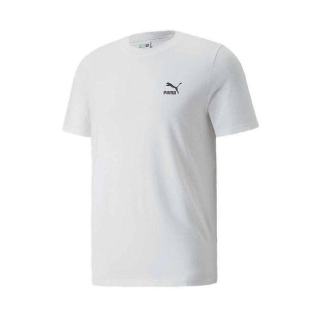 PUMA Classics Small Logo Tee Men's T-shirts - Puma White