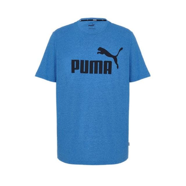 Puma Men ESS Heather Tee Lifestyle - Racing Blue