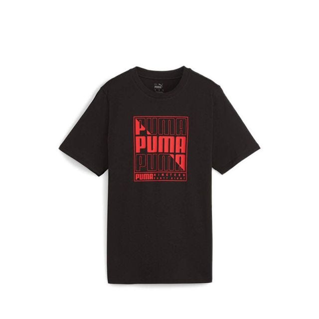 Puma Graphics Puma Box Tee Men's T-Shirt - Black