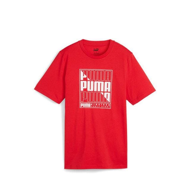 Puma Graphics Puma Box Tee Men's T-Shirt - Red