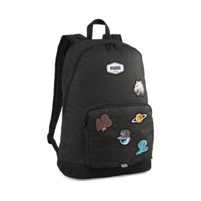 Patch Unisex Backpack - Black