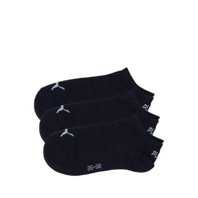 Puma Unisex Sneaker 3P Socks - black