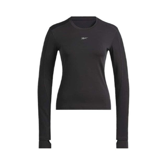 Reebok Running Long Sleeve Layer Women's Shirt - Night Black