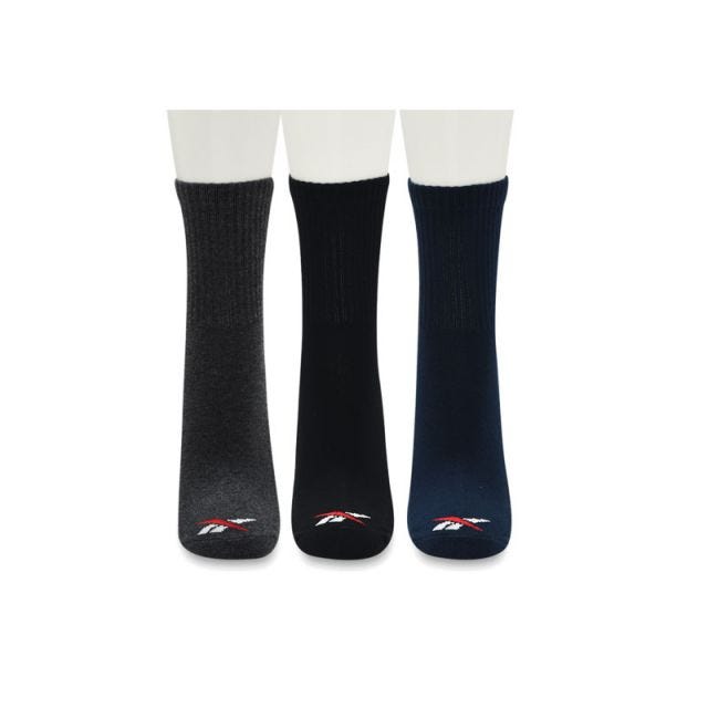 Reebok 3Packs Men's AB QUARTER Socks - Multicolor