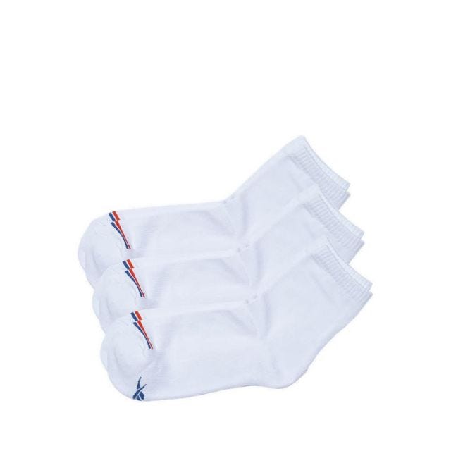 Reebok Unisex Quarter Socks - White