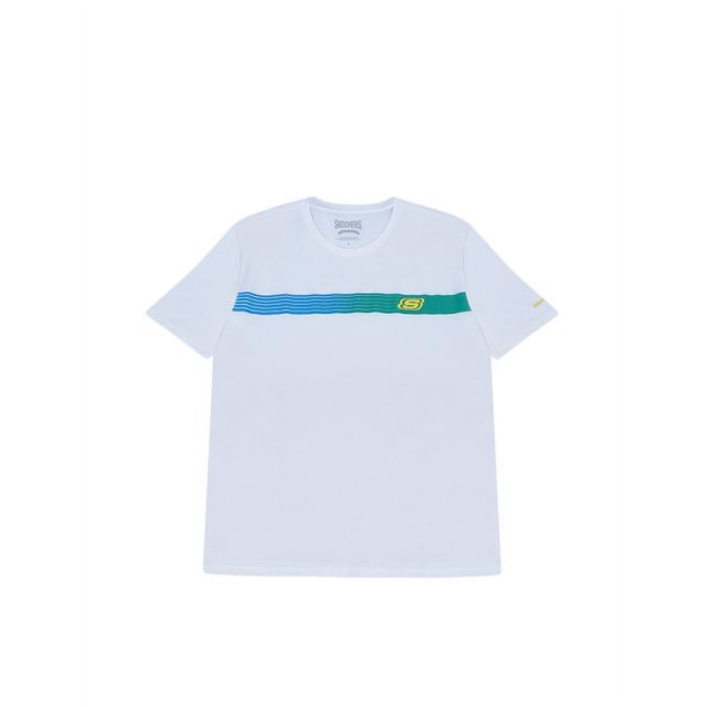 Skechers Men T Shirt - White
